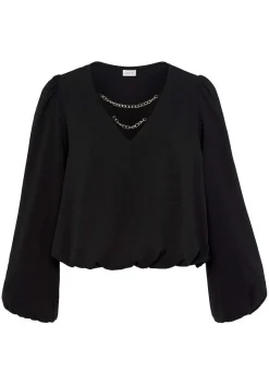 LASCANA Blouses-Chain Detail Blouse