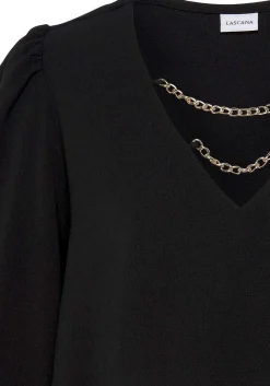 LASCANA Blouses-Chain Detail Blouse