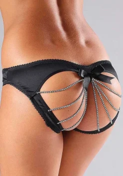 LASCANA Sexy Bottoms-Chain Open Back Panty