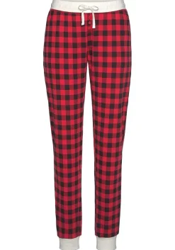 LASCANA Pajamas & Sets-Checkered Pattern Pajama Pants