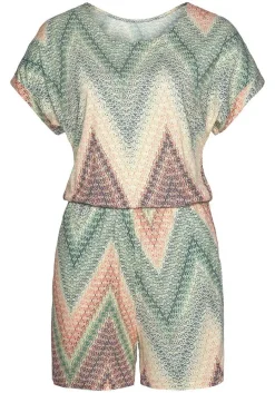 LASCANA Rompers-Chevron Print Romper