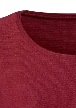 LASCANA Long Sleeve Tops-Classic Ribbed Top