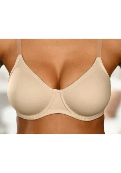 LASCANA D+ Bras-Clear Strap Underwire T-Shirt Bra