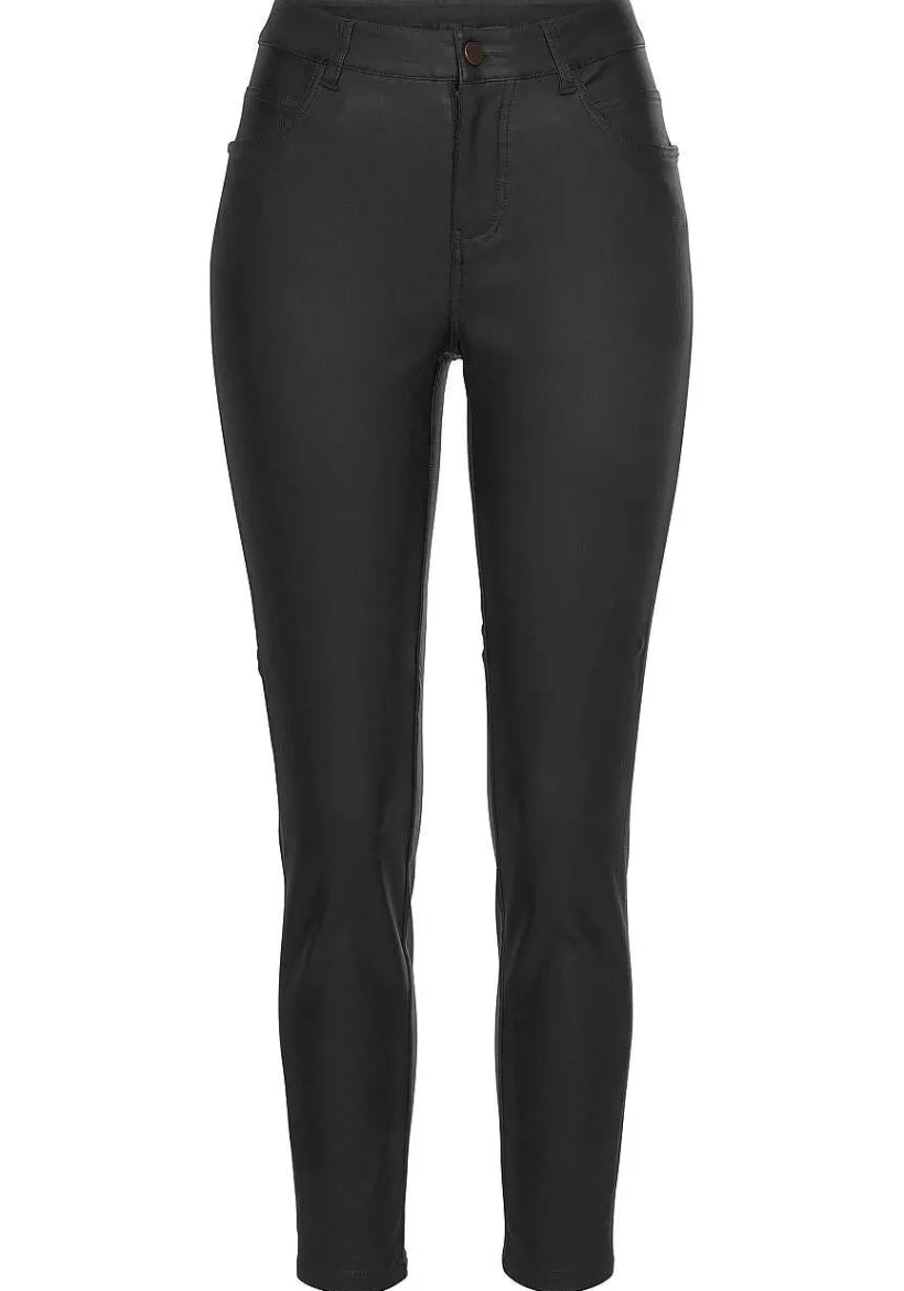 LASCANA Pants-Coated Skinny Jeggings