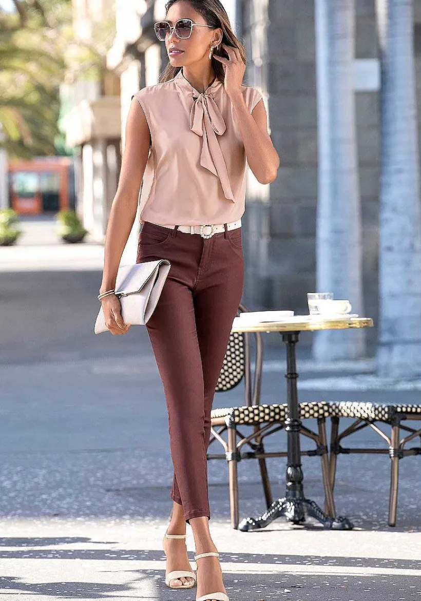 LASCANA Pants-Coated Skinny Jeggings
