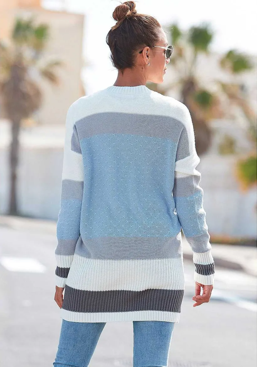 LASCANA Cardigans-Color Block Cardigan