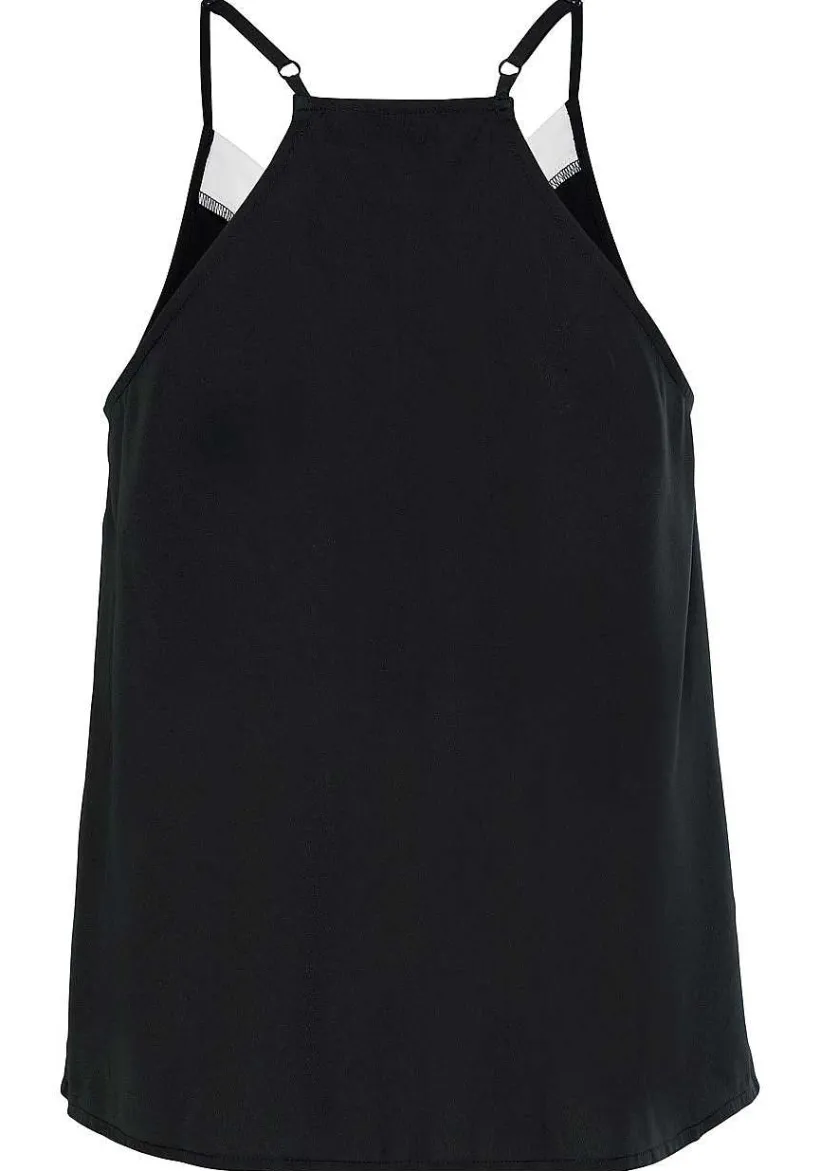 LASCANA Sleeveless Tops-Color Block V-Neck Top