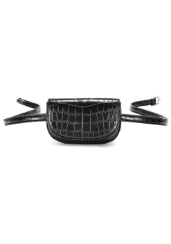 LASCANA Bags-Croc Embossed Belt Bag