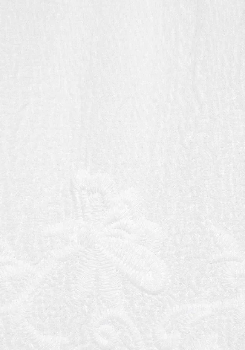 LASCANA Short Sleeve Tops-Crochet Detail Tunic