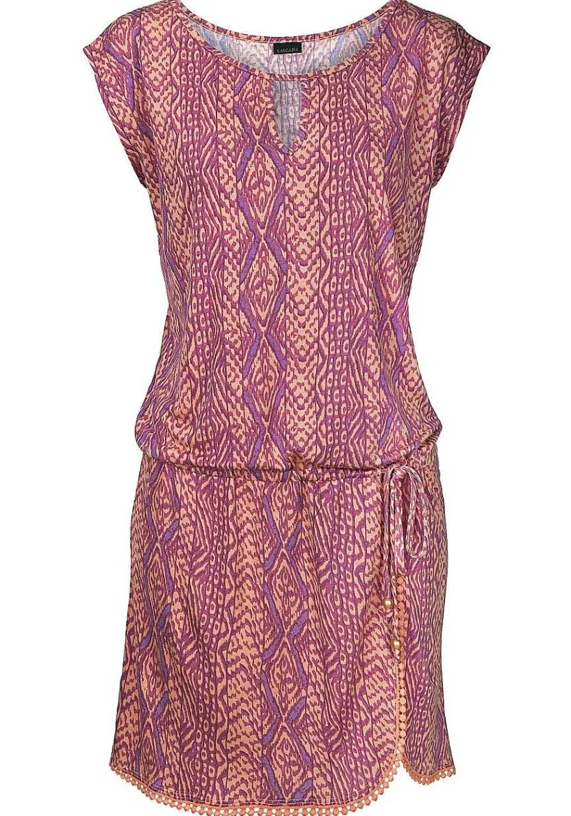 LASCANA Cover-Ups-Crochet Hem Dress