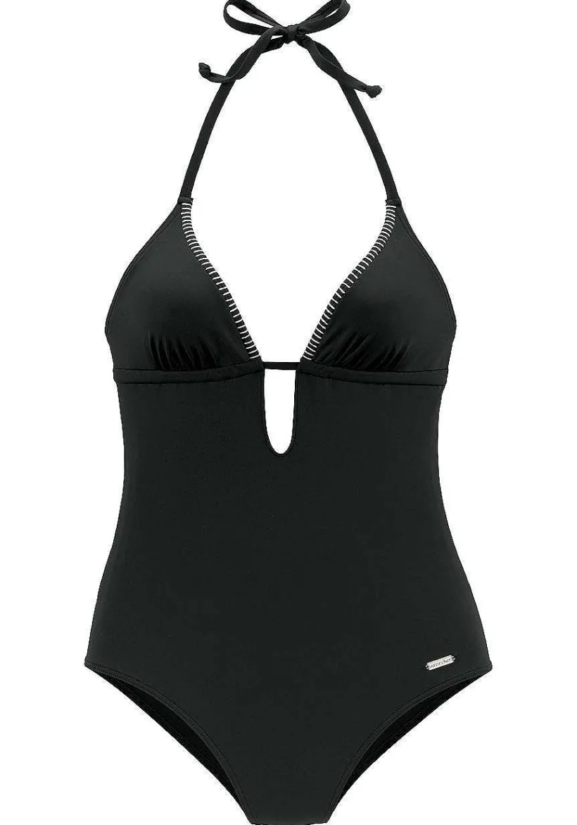 LASCANA One-Pieces-Crochet Trim One Piece