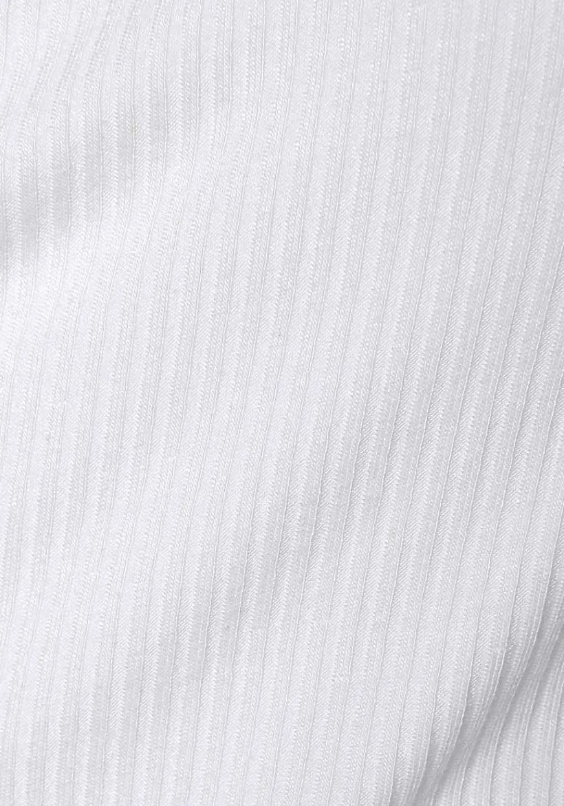 LASCANA Short Sleeve Tops-Cropped V-Neck Top