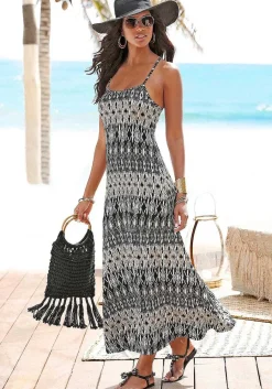 LASCANA Sundresses-Crossed Strap Maxi Dress