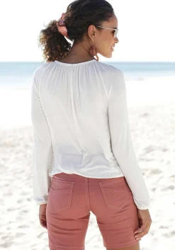 LASCANA Shorts-Cuffed Denim Shorts