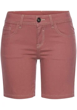 LASCANA Shorts-Cuffed Denim Shorts