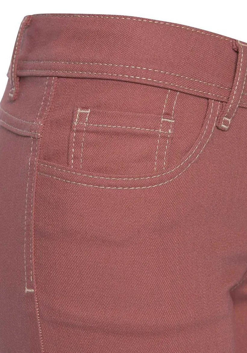 LASCANA Shorts-Cuffed Denim Shorts