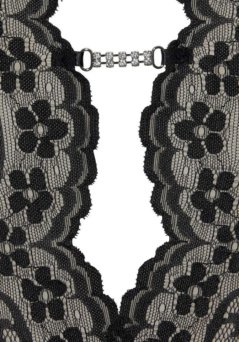LASCANA Teddies & Corsets-Cut Out Lace Teddy