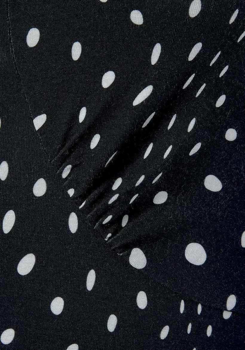 LASCANA Fall Dresses-Dot Print Long Sleeve Dress