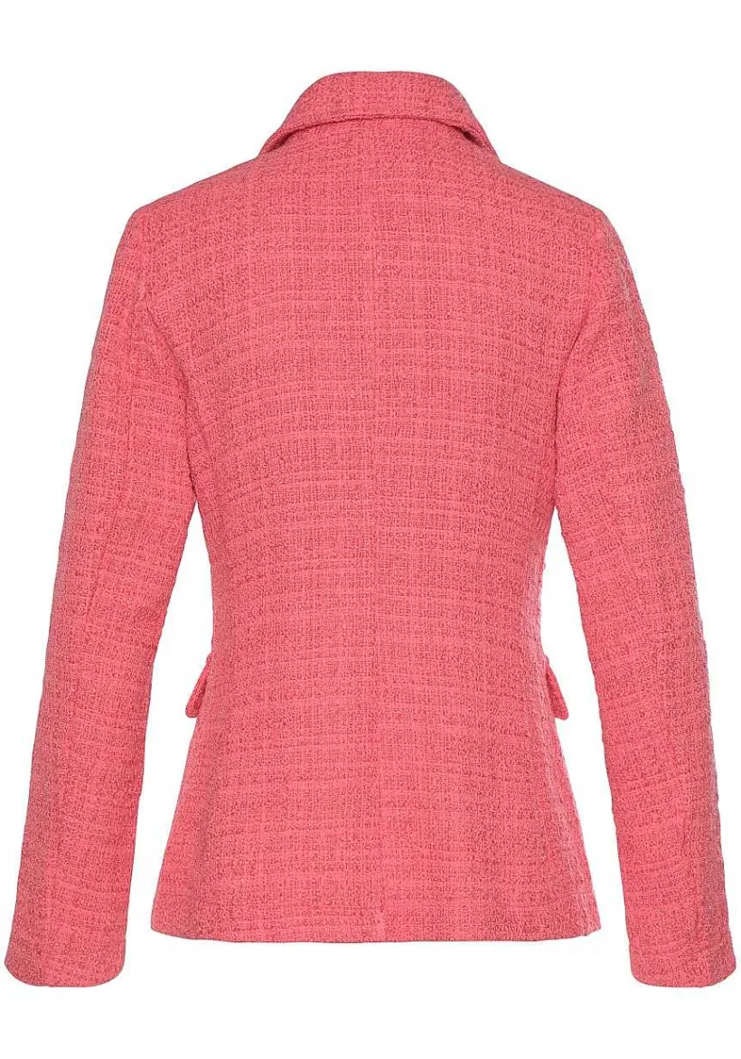 LASCANA Blazers-Double Breasted Boucle Blazer