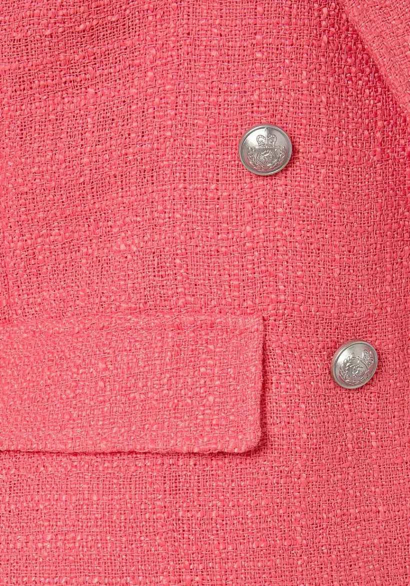 LASCANA Blazers-Double Breasted Boucle Blazer