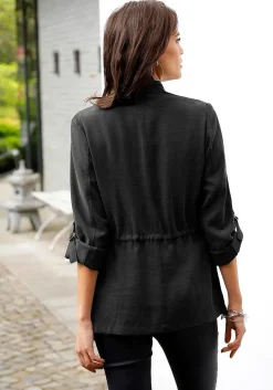 LASCANA Jackets-Drawstring Waistband Jacket
