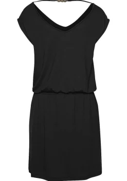 LASCANA Short Dresses-Elastic Waist Dress