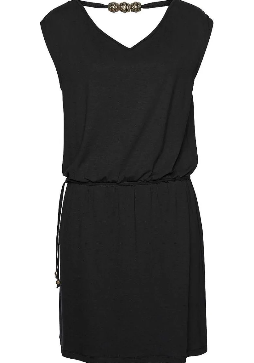 LASCANA Short Dresses-Elastic Waist Dress
