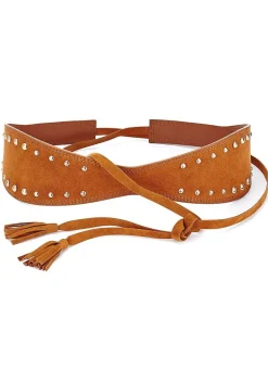 LASCANA Belts-Embellished Faux Suede Waist Belt