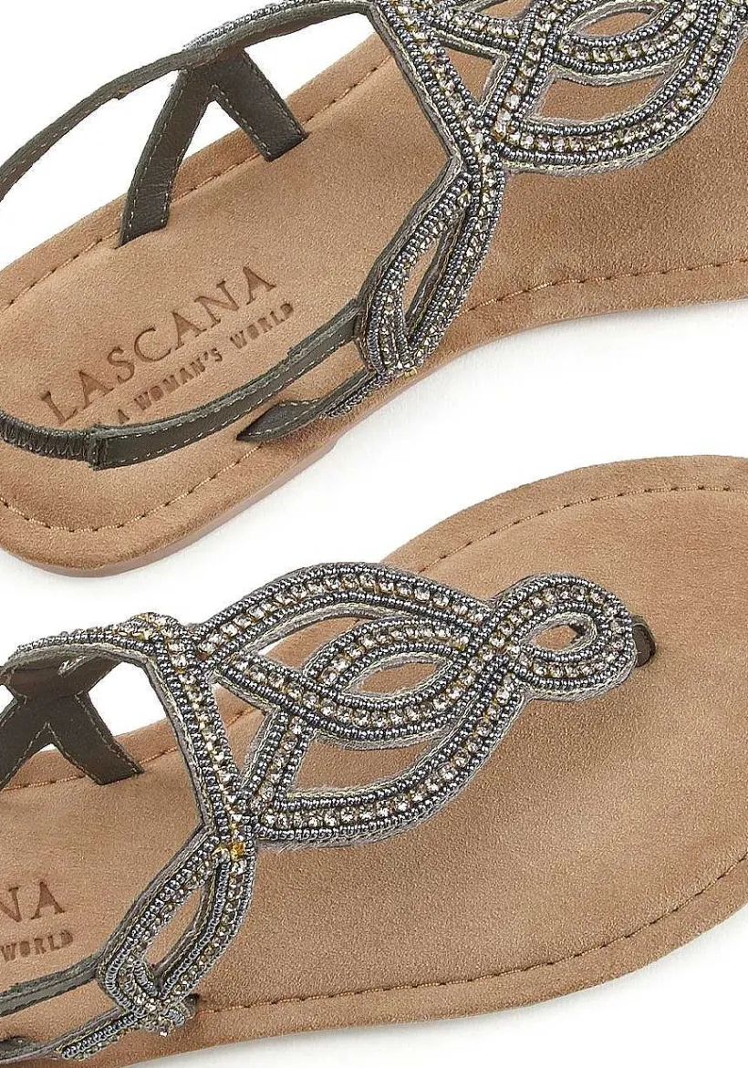 LASCANA Sandals-Embellished Sandals