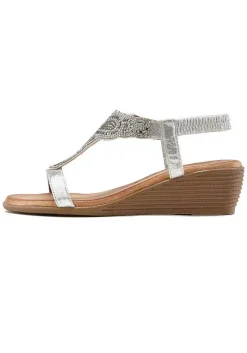 LASCANA Heels & Wedges-Embellished Wedge Sandals