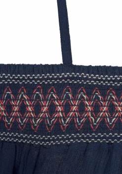 LASCANA Sundresses-Embroidered Cold Shoulder Dress