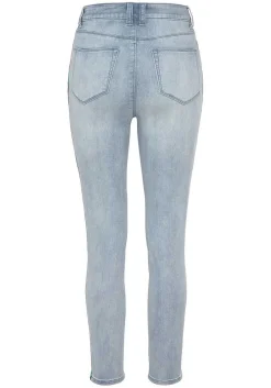 LASCANA Pants-Embroidered Side Trim Jeans