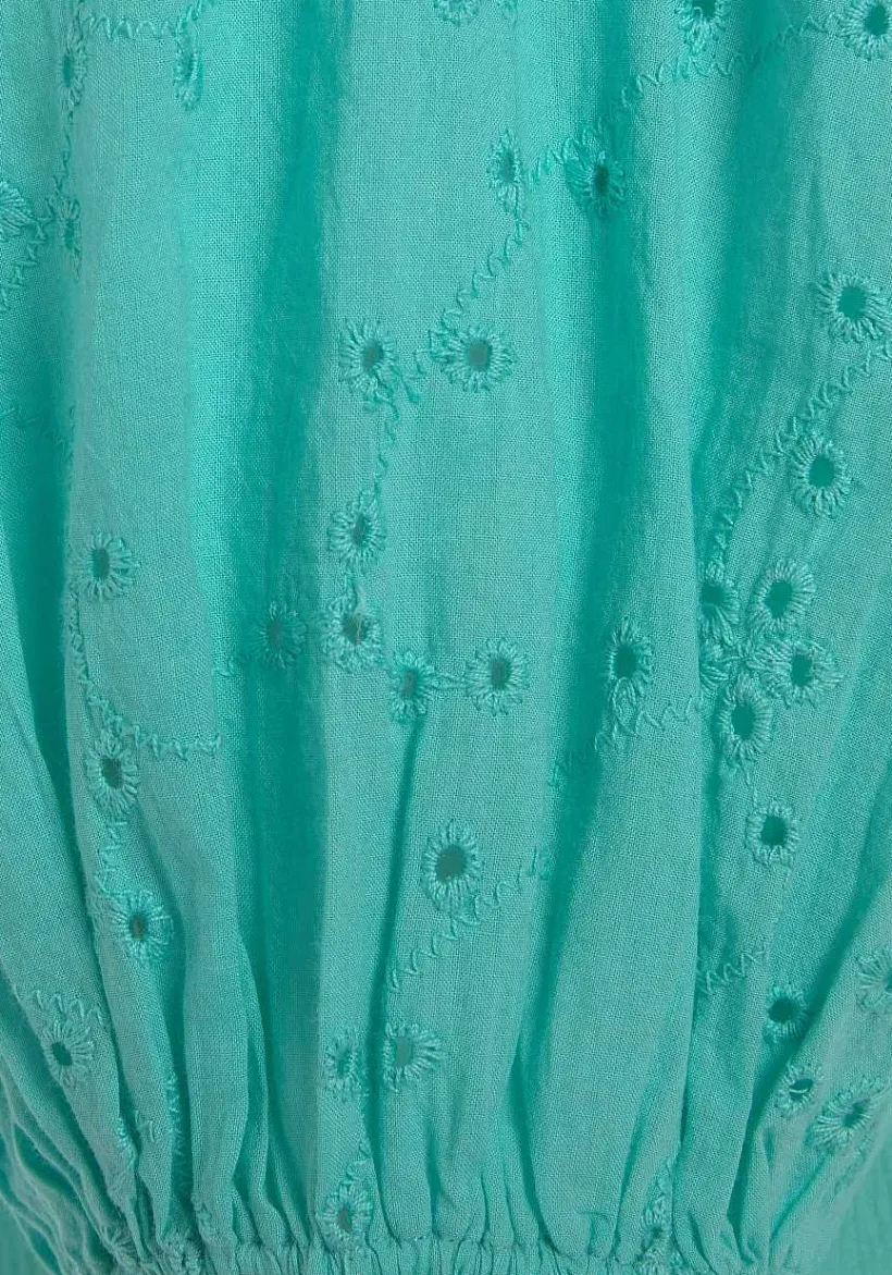 LASCANA Blouses-Eyelet Sleeve Blouse