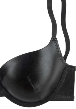 LASCANA Push Up Bras-Faux Leather Push Up Bra