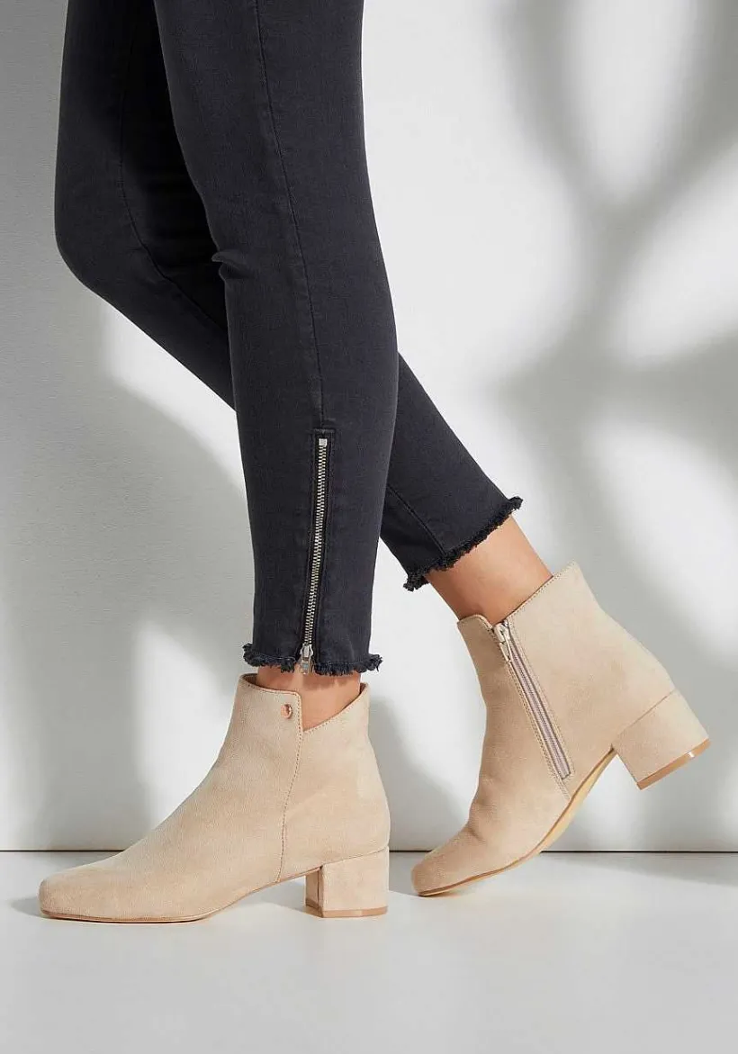 LASCANA Boots & Booties-Faux Suede Booties
