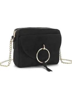 LASCANA Bags-Faux Suede Mini Crossbody Bag