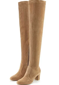 LASCANA Boots & Booties-Faux Suede Thigh High Boots