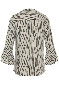 LASCANA Blouses-Flare Sleeve Printed Blouse