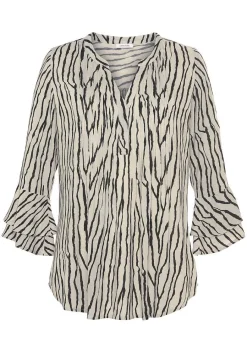 LASCANA Blouses-Flare Sleeve Printed Blouse