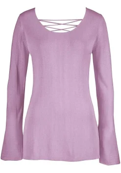 LASCANA Long Sleeve Tops-Flare Sleeve Top
