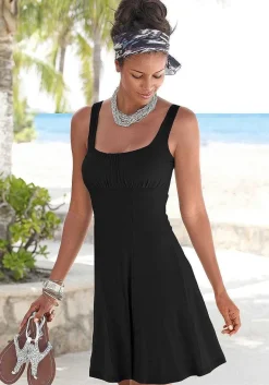 LASCANA Short Dresses-Flare Tank Dress