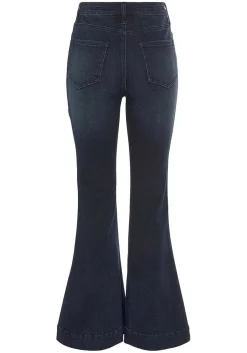 LASCANA Pants-Flared Button Fly Jeans