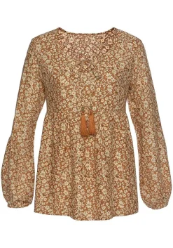 LASCANA Blouses-Floral Boho Blouse