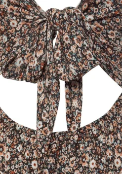 LASCANA Fall Dresses-Floral Bow Detail Dress