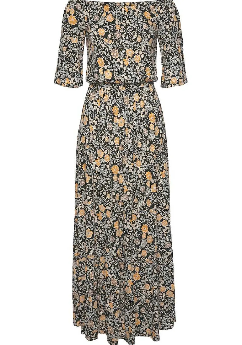 LASCANA Fall Dresses-Floral Carmen Style Dress