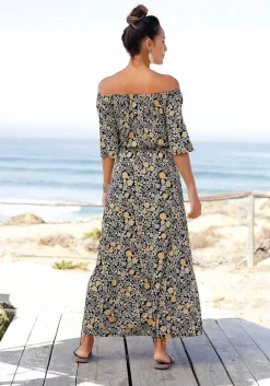 LASCANA Fall Dresses-Floral Carmen Style Dress