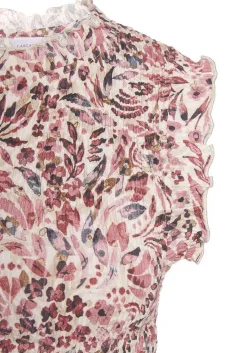 LASCANA Blouses-Floral High Neck Blouse