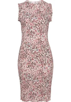 LASCANA Short Dresses-Floral High Neck Dress