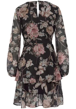 LASCANA Fall Dresses-Floral Long Sleeve Wrap Dress