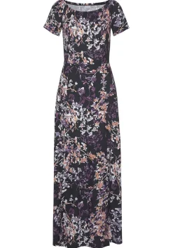 LASCANA Fall Dresses-Floral Off Shoulder Maxi Dress